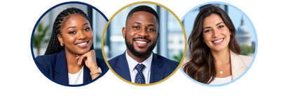 Three satisfied Travel Legal clients
